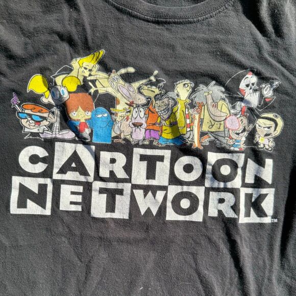 Cartoon Network Men’s Graphic T-Shirt Small | Classic Throwback Tee - Picture 3 of 4